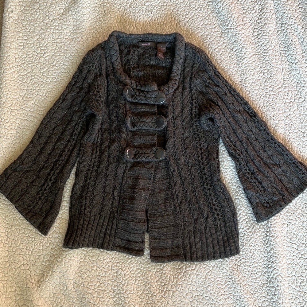 Heather b gray sweater